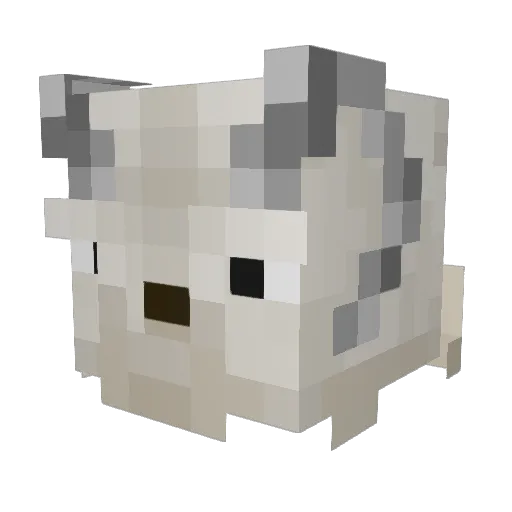 MaxKai5070 Minecraft avatar head, 3D render