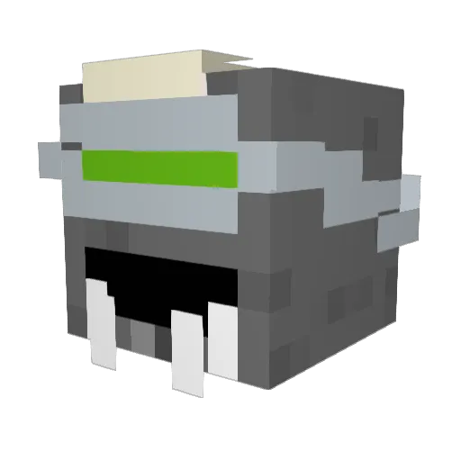 MaxLance101 Minecraft avatar head, 3D render