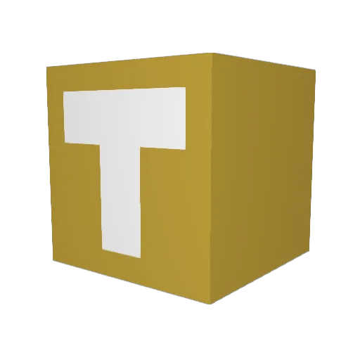 MaxLevelIdiot Minecraft avatar head, 3D render