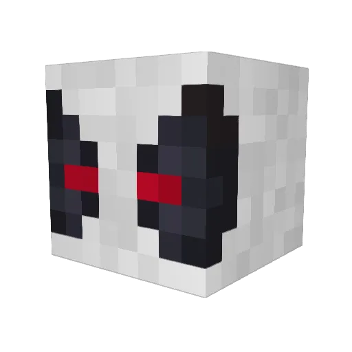 MaxMarko Minecraft avatar head, 3D render