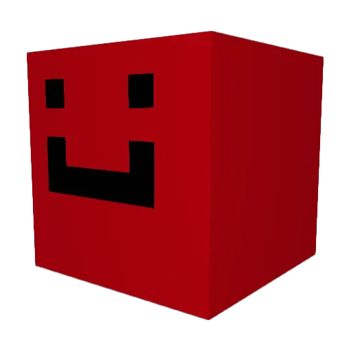 MaxMehe12 Minecraft avatar head, 3D render