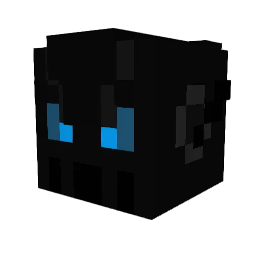 MaxMr15_YT Minecraft avatar head, 3D render