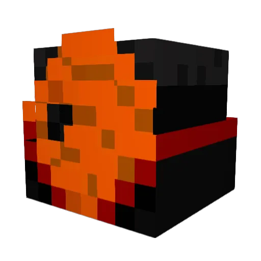 MaxSpeck Minecraft avatar head, 3D render