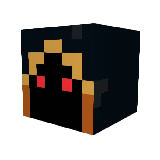 MaxToTheMax321 Minecraft avatar head, 3D render