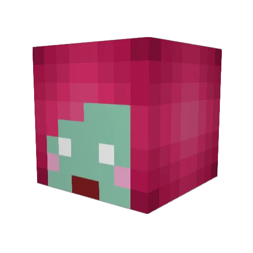 MaxWantsToBattle Minecraft avatar head, 3D render