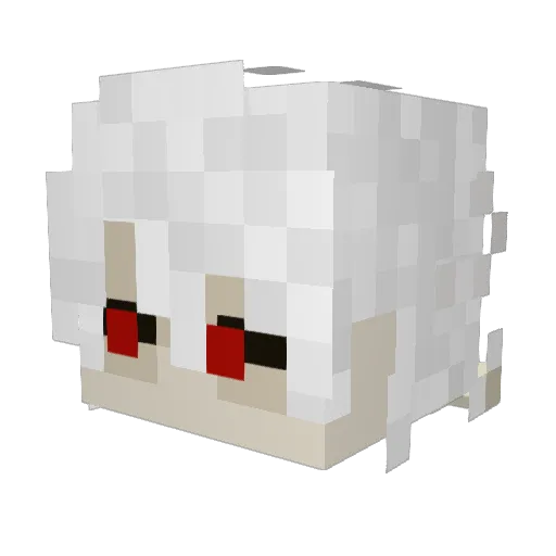 MaxWasTakenXD Minecraft avatar head, 3D render
