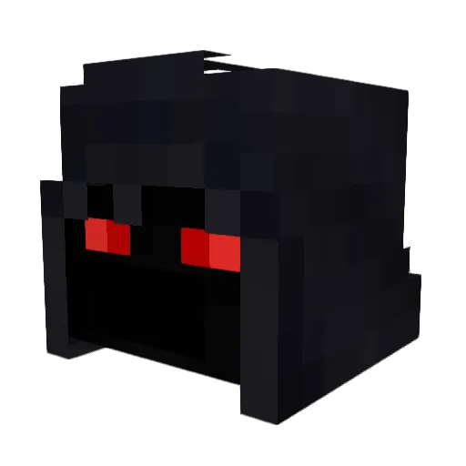 MaxYTK Minecraft avatar head, 3D render