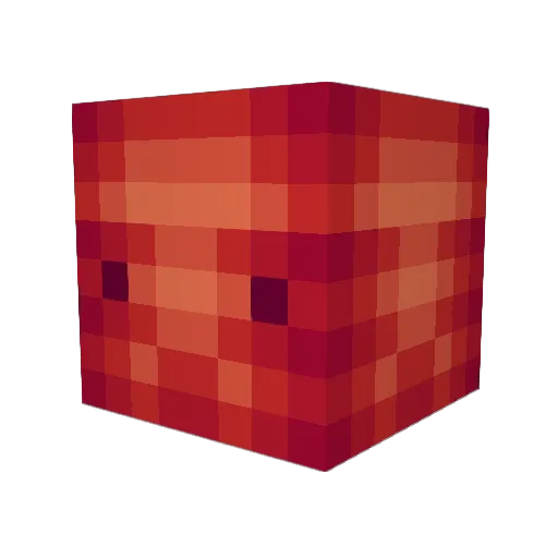 MaxZwart Minecraft avatar head, 3D render