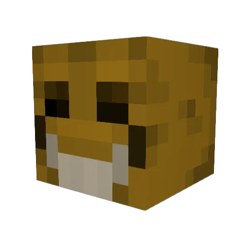 Max_4485 Minecraft avatar head, 3D render