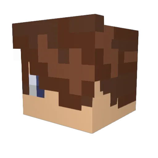 Max_Devotion Minecraft avatar head, 3D render