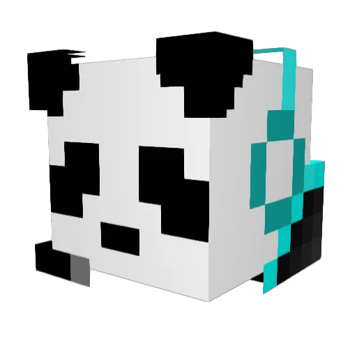 Max_Ganster Minecraft avatar head, 3D render