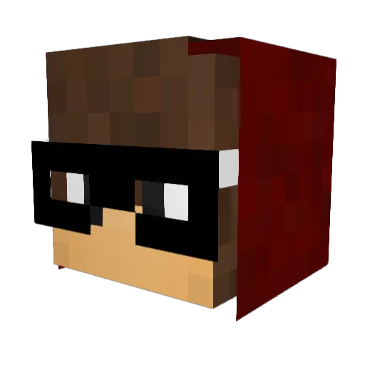 Max_Lab Minecraft avatar head, 3D render