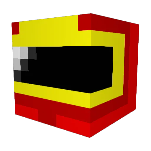 Max_Min Minecraft avatar head, 3D render