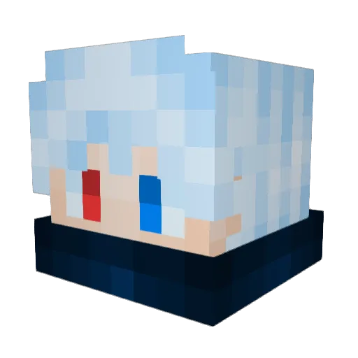 Max_My Minecraft avatar head, 3D render