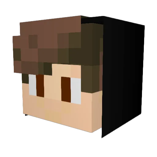 Max_Pet Minecraft avatar head, 3D render