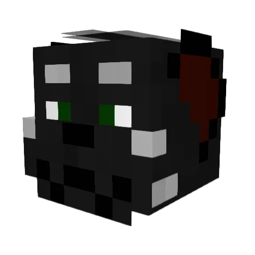Max_Punk Minecraft avatar head, 3D render