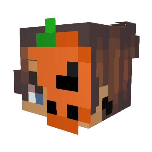 Max_put3nt Minecraft avatar head, 3D render
