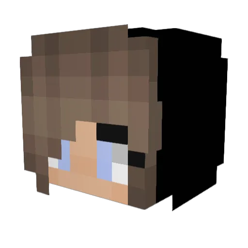 Maxaboy1 Minecraft avatar head, 3D render