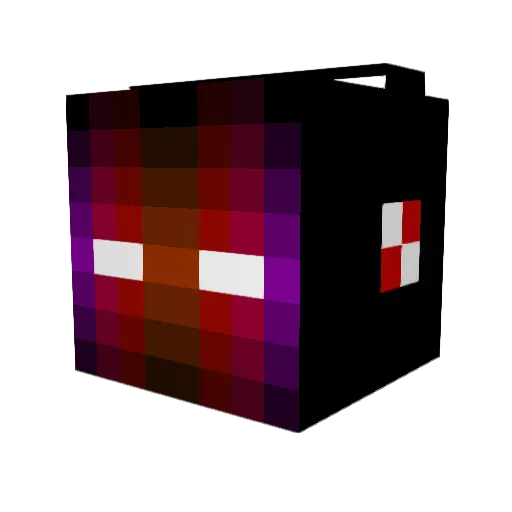 Maxandjake322 Minecraft avatar head, 3D render