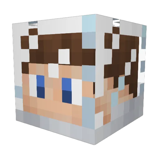 Maxe_ Minecraft avatar head, 3D render