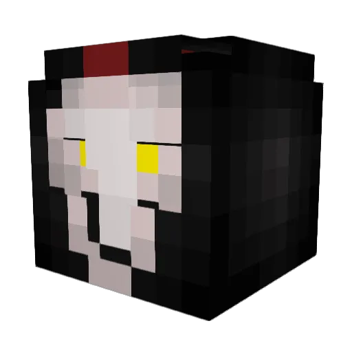 Maxel13720 Minecraft avatar head, 3D render