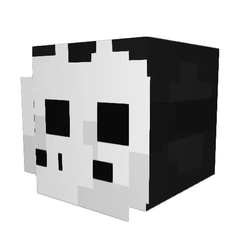Maxi13pro Minecraft avatar head, 3D render