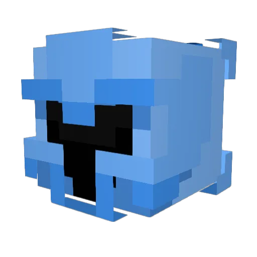 MaxiChan22 Minecraft avatar head, 3D render
