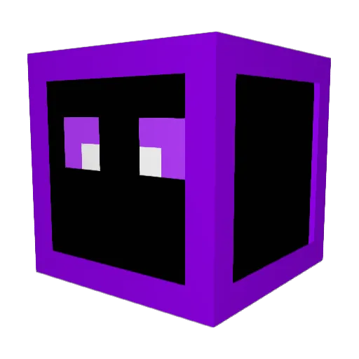MaxiMeoww Minecraft avatar head, 3D render