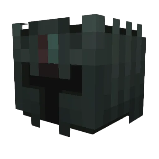MaxiSaucedo Minecraft avatar head, 3D render