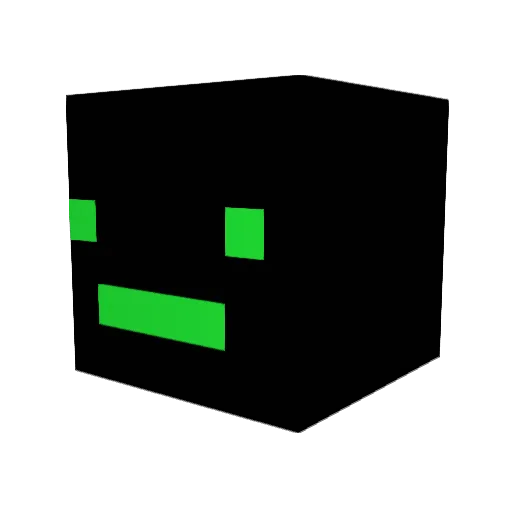 Maxi_hlm Minecraft avatar head, 3D render