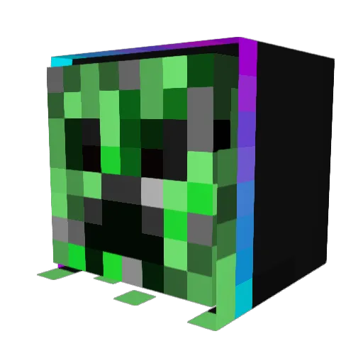 Maxiking110208 Minecraft avatar head, 3D render