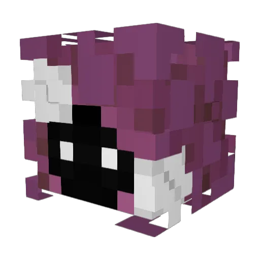 Maxilla8253 Minecraft avatar head, 3D render