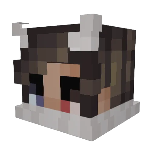 Maxim00976 Minecraft avatar head, 3D render