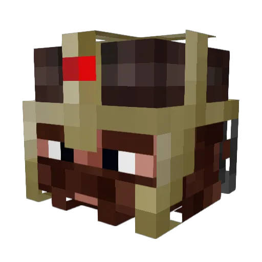 Maxim131222 Minecraft avatar head, 3D render
