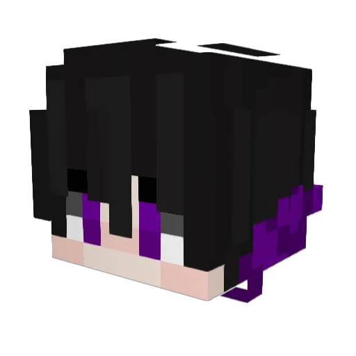 Maxim20122021 Minecraft avatar head, 3D render