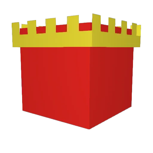 MaximSubliem Minecraft avatar head, 3D render