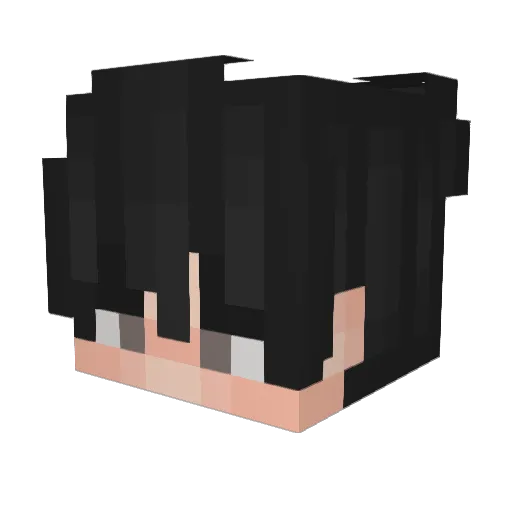 Maxim_Maxweell Minecraft avatar head, 3D render