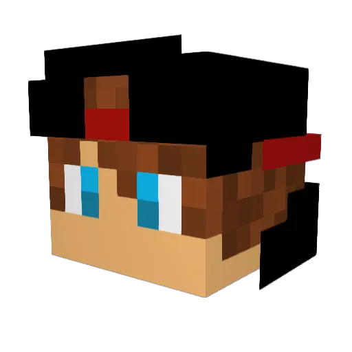 Maxim_TheKiller Minecraft avatar head, 3D render