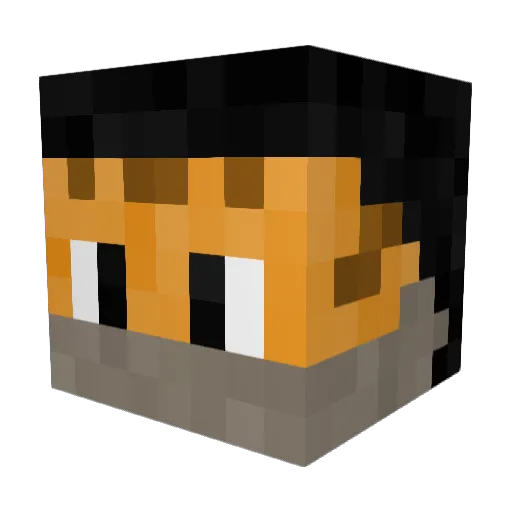 Maximgamer20009 Minecraft avatar head, 3D render