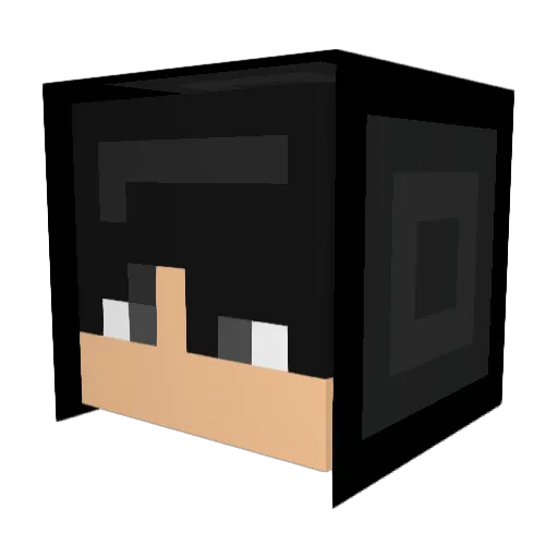Maximilian666 Minecraft avatar head, 3D render