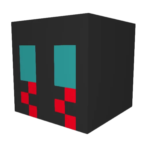 MaximillianJ Minecraft avatar head, 3D render