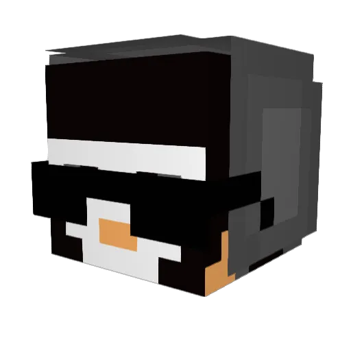 Maximillion31 Minecraft avatar head, 3D render