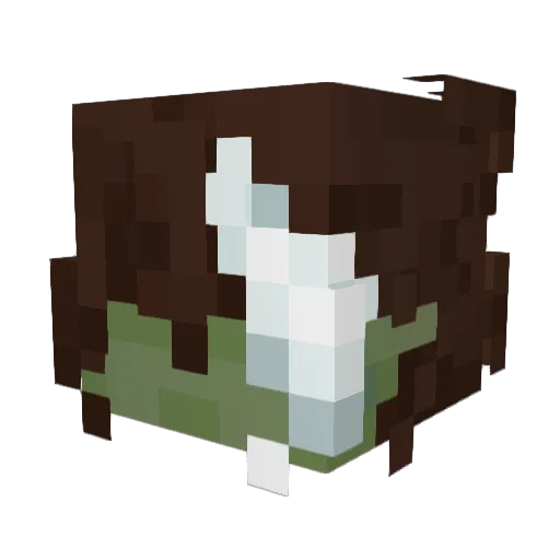 MaximkaSu Minecraft avatar head, 3D render