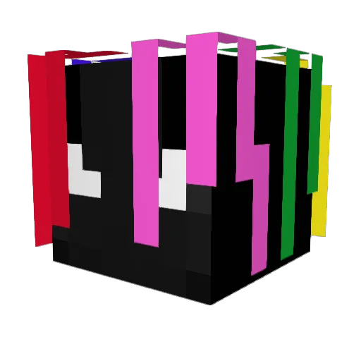 Maximnoski Minecraft avatar head, 3D render