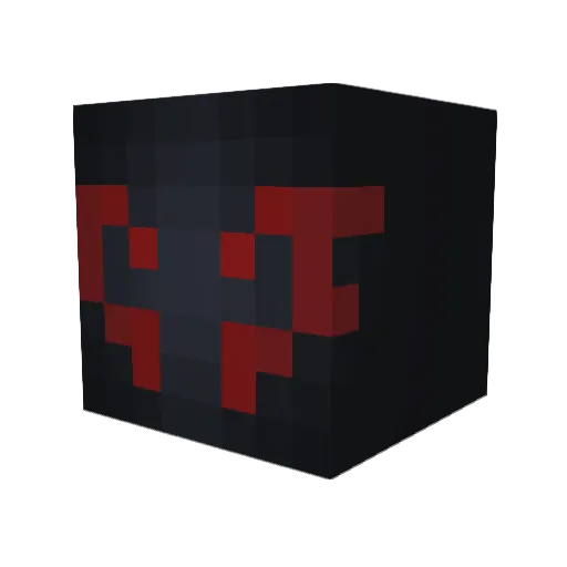 Maximoli_ Minecraft avatar head, 3D render