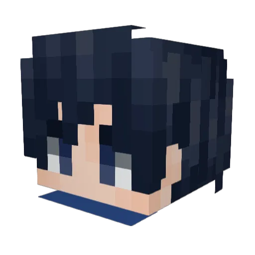 MaximumDerpson Minecraft avatar head, 3D render