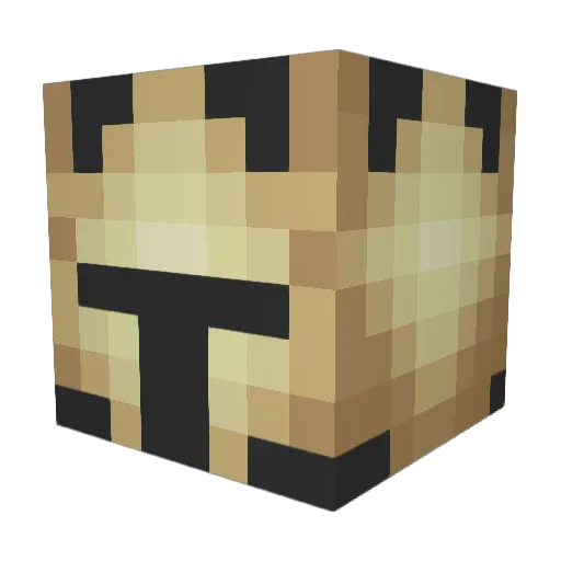 MaximumTacos Minecraft avatar head, 3D render