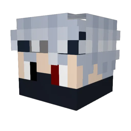 Maximum_Ride707 Minecraft avatar head, 3D render