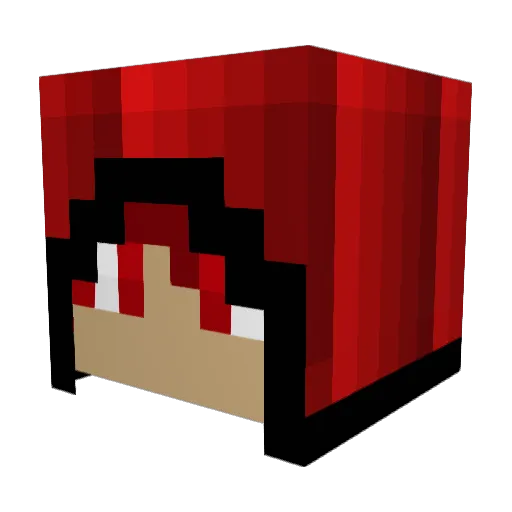 Maximus12016 Minecraft avatar head, 3D render