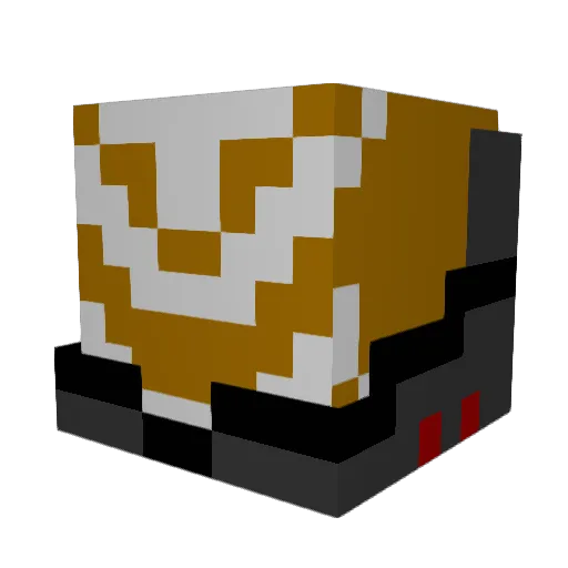 Maximus18113 Minecraft avatar head, 3D render